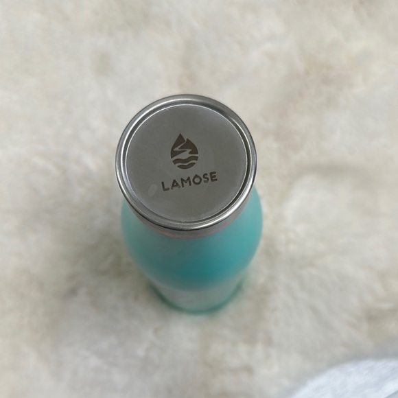 Lamose Teal Stainless Steel Water Bottle - Picture 4 of 4